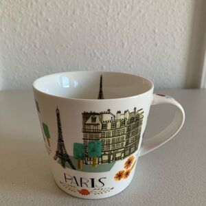 Grace Paris Mug with Eiffel Tower and Floral Design
